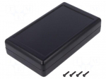Enclosure: multipurpose | X: 95mm | Y: 160mm | Z: 35mm | SMILE | ABS | black