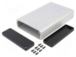 Enclosure: with panel | 1455 | X: 103mm | Y: 160mm | Z: 30mm | aluminium