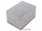 Enclosure: multipurpose | 1550 | X: 102mm | Y: 140mm | Z: 77mm | aluminium