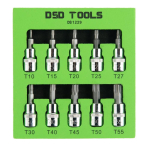 3/8" PIKK 48 MM T&Auml;HIKJ&Auml;RGNE "TORX" PEA-KL&Otilde;PSUD, 10 TK DS1229