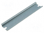 DIN rail | steel | W: 35mm | L: 160mm | TA2419,ABS381918,EKHA130