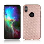 Back panel cover Samsung  Samsung J3 J330 2017 Rose Gold Carbon Fiber Case