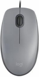 Computer mouse Logitech  Logitech M110 Silent Wired Mouse  USB Type-A  1000 DPI  Mid Grey