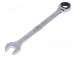 Key | combination spanner,with ratchet | 15mm