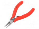 Pliers | half-rounded nose | Pliers len: 115mm