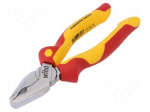 Pliers | insulated,universal | steel | 180mm | 1kVAC