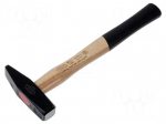 Hammer | fitter type | 500g | carbon steel | ashwood