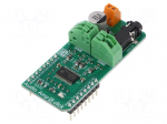 Click board | amplifier | GPIO | TPA3138D2 | manual,prototype board