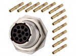 Connector: circular | Series: RT360 | socket,plug | female | crimped