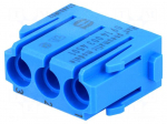 Connector: pneumatic | module | male-female | Han Modular Pneumatic