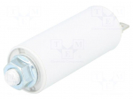 Capacitor: motors, run | 3uF | 450V | &Oslash;25x58mm | -25&divide;70&deg;C | &plusmn;10% | 10000h