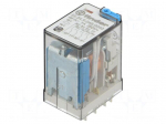 Relay: electromagnetic | 4PDT | Ucoil: 48VDC | Icontacts max: 7A