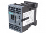 Contactor: 3-pole | NO x3 | Auxiliary contacts: NC | 24VDC | 9A | 3RT20