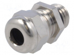 Cable gland | M8 | 1,25 | IP68 | Mat: brass | Man.series: HSK-MINI