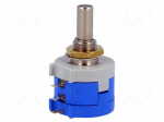 Potentiometer: shaft | 5k&Omega; | 2W | &plusmn;5% | 6mm | linear | wirewound | L: 12.6mm
