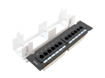 CAT6 UTP patch panel/ 10"' 12 ports Nordmark Structured LAN Cabling system