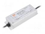 Power supply: switched-mode | LED | 74.9W | 53&divide;107VDC | 700mA | IP67