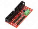 Expansion board | CAN,GPIO | MCP2551 | prototype board | pin strips