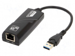 USB to Fast Ethernet adapter | USB 3.0 | RJ45 socket,USB A plug