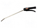 Air blow gun | with an extended nozzle | 6.3bar | 340l/min | 80dBA