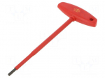Wrench: hex key | HEX 4mm | Overall len: 176mm