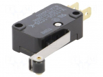 Microswitch SNAP ACTION | 15A/250VAC | with lever (with roller)