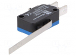Microswitch SNAP ACTION | 10A/250VAC | 0.3A/220VDC | with lever