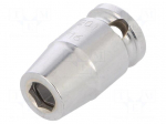 Adapter | Socket size-inch: 5/16" | 3/8" | Overall len: 30mm