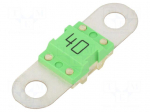 Fuse: fuse | 40A | 32VDC | automotive | 16x12x8mm | M5 screw | BF1 | copper
