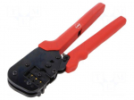 Tool: for crimping | 30AWG&divide;18AWG | terminals