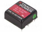 Converter: DC/DC | 10W | Uin: 18&divide;75VDC | Uout: 15VDC | Iout: 670mA | 1"x1"