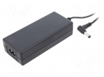 Power supply: switching | 36VDC | 1.9A | Out: 5,5/2,5 | 70W | 80&divide;264VAC