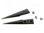 Tip | ESD | Type of tweezers: straight | 2pcs.