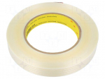 Tape: fixing | W: 18mm | L: 55m | Thk: 0.15mm | synthetic caoutchouc