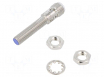 Sensor: inductive | OUT: 2-wire NO | 0&divide;2mm | 10&divide;30VDC | M8 | IP67 | 100mA