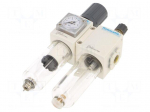 Air preparation set | 1100l/min | Working press: max.10bar | 5um