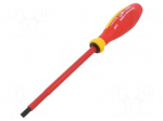 Screwdriver: insulated | slot | 6.5x1.2mm | Blade length: 150mm