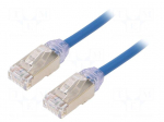 Patch cord | F/UTP,TX6A-28&trade; | Cat: 6a | RJ45 plug,both sides | wire