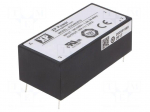 Converter: AC/DC | 40W | Uin: 85&divide;264VAC,120&divide;370VDC | Uout: 15VDC | 84%
