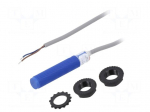Sensor: inductive | Range: 0&divide;2mm | 20&divide;250VAC | OUT: 2-wire NO | M12