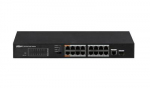 PoE switch 100Mbps 16portu+1G uplink