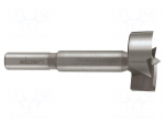 Machine forstner bit | for wood | &Oslash;: 35mm | L: 90mm | Socket size: 10mm