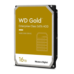 HDD|WESTERN DIGITAL|Gold|16TB|SATA 3.0|512 MB|7200 rpm|3,5"|WD161KRYZ