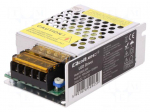 Power supply: switching | for building in | constant voltage | 24W
