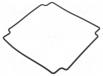 Gasket | for enclosures | Kit: rubber gasket x2 | 2pcs.