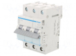 Circuit breaker | 230/400VAC | Inom: 32A | Poles: 3 | Charact: B | 6kA