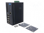 Switch Ethernet | managed | Number of ports: 12 | 12&divide;48VDC | RJ45,SFP