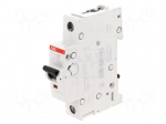 Circuit breaker | 230/400VAC | Inom: 1A | Poles: 1 | Charact: C | 6kA