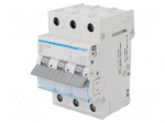 Circuit breaker | 230/400VAC | Inom: 25A | Poles: 3 | Charact: B | 6kA