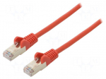 Patch cord | SF/UTP | Cat: 5e | RJ45 plug,both sides | stranded | CCA